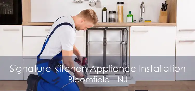 Signature Kitchen Appliance Installation Bloomfield - NJ
