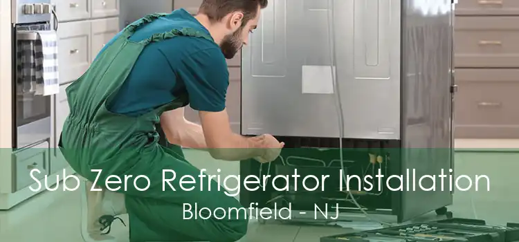 Sub Zero Refrigerator Installation Bloomfield - NJ